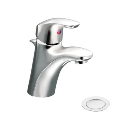 Moen | 42712 | *MOEN 42712 BAYSTONE LAVATORY FAUCET WITH WASTE ASSEMBLY CP CHROME