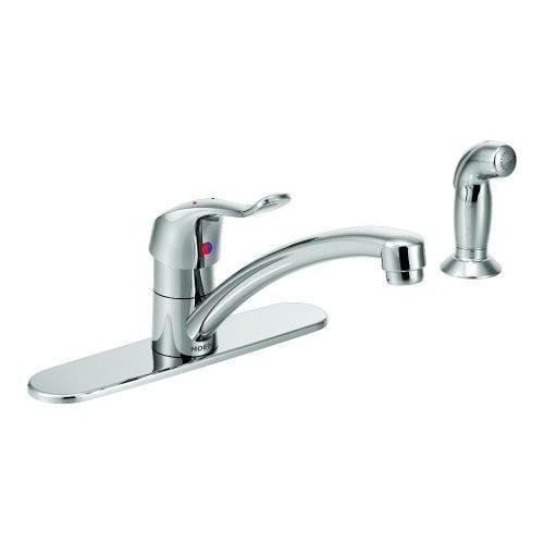 Moen | 8707 | *MOEN 8707 COMMERCIAL KITCHEN FAUCET WITH SPRAY CP CHROME