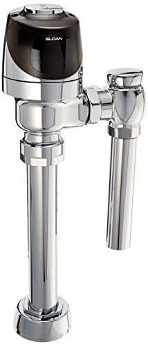 Sloan Valve | 3250289 | SLOAN 8111-1.28 G2 OPTIMA PLUS FLUSHOMETER FOR WATER CLOSET.  BATTERY POWERED SENSOR TYPE WITH ANGLE STOP.  POLISHED CHROME FINISH.  CODE# 3250289