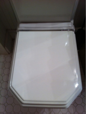 Eljer | 124-0515 | Toilet Seat For Canterbury & Windsor For 081-1625 - WHITE
