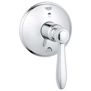 Grohe | 19318000 | GROHE 19.318.000 SOMERSET 3-WAY DIVERTER TRIM WITH LEVER HANDLE CP POLISHED CHROME