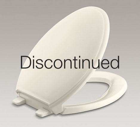 Kohler | 4684-0 | Glenbury  elongated Plastic toilet seat - WHITE