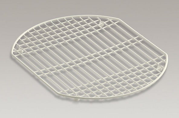 Kohler | K-6006-96 | K-6006-96 Kohler Entr   Bottom bowl rack for use in Entr  e sink Coated - BISCUIT